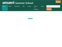 Tablet Screenshot of gatewaysschool.org